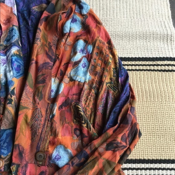 VTG Kimono Laura Kieffer Susan Burrowes NWT Sz 24 - Picture 3 of 6